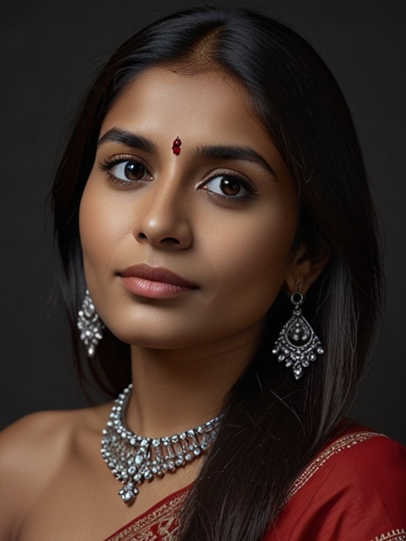 3 Model Wearing diamond jewellery-min